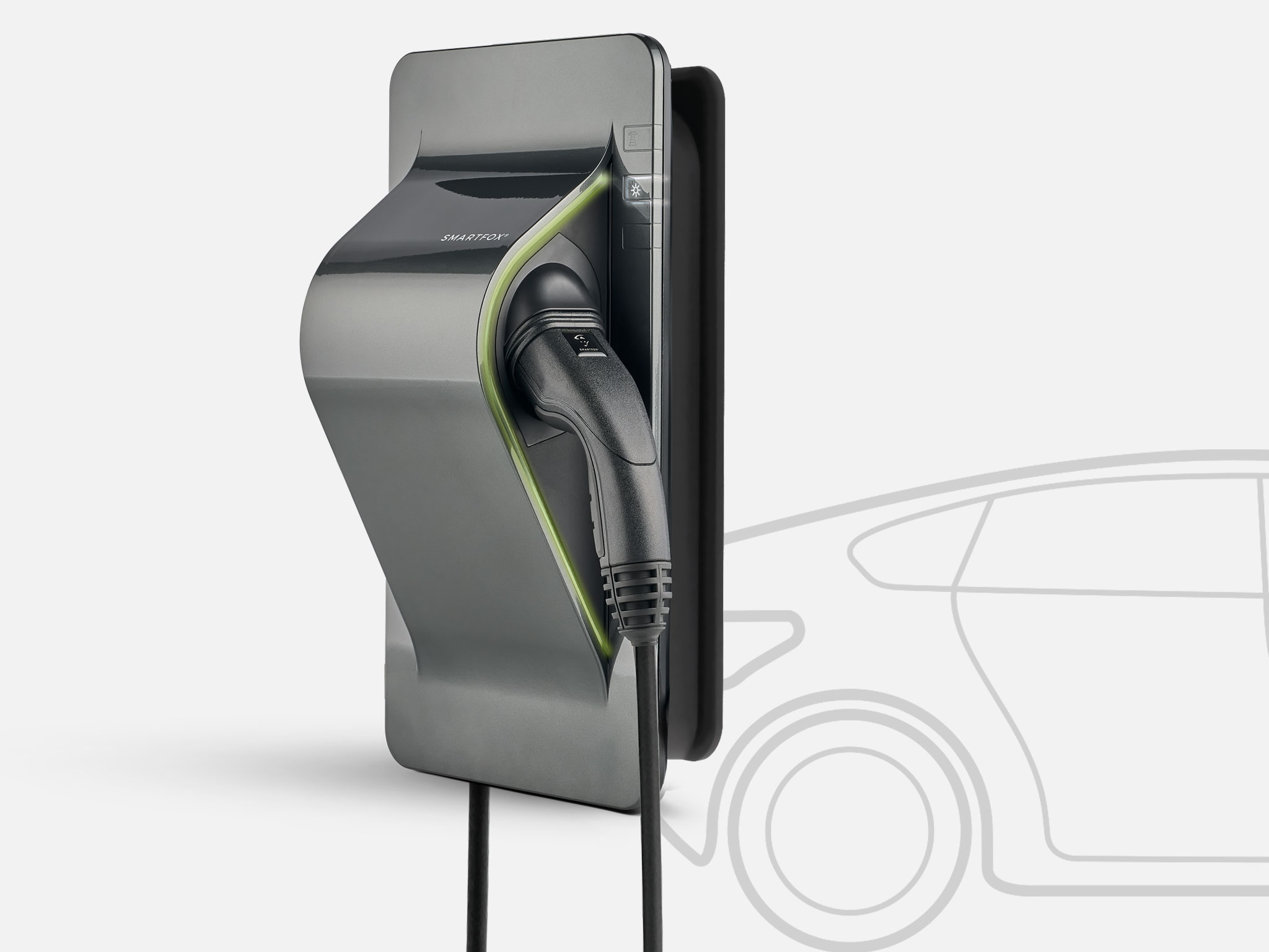 Smartfox Pro Charger 2 Wallbox - intelligente Ladestation für Elektroautos im DAfi E-Mobilitypaket